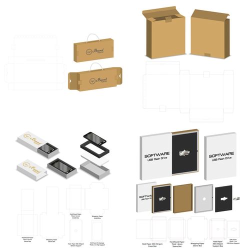 v037包装刀模7纸盒包装平面折叠刀版产品图片素材eps矢量ai设计